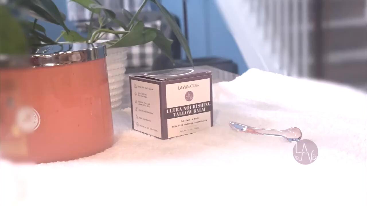 LAVōNATURA Ultra Nourishing Tallow Balm Multi-use Face and Body Butter